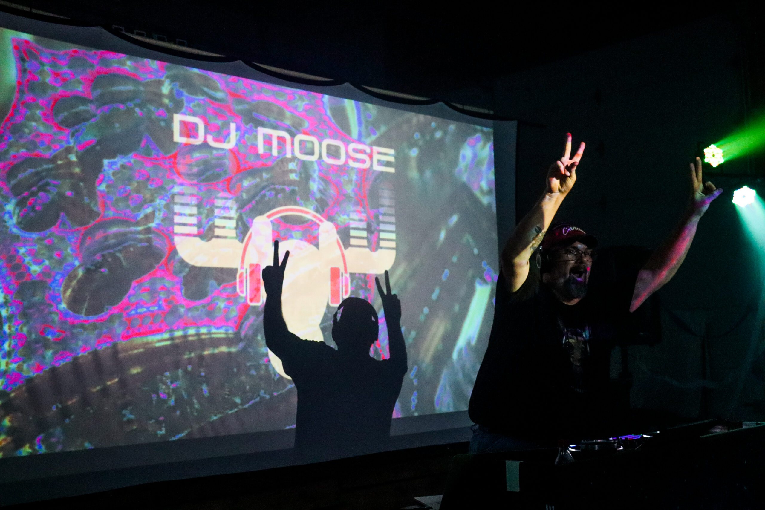 DJ Moose in action